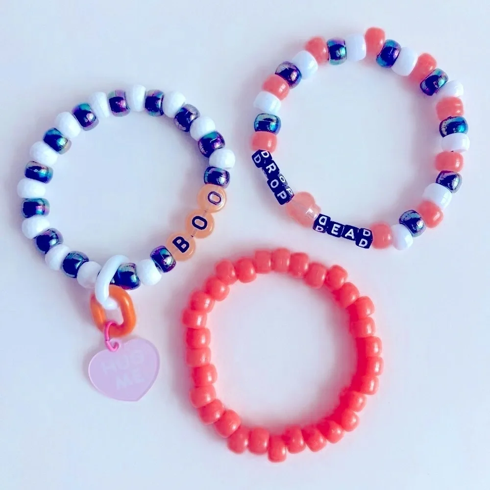 🍒 5/$25 🍒 Rave Kandi Bracelets | J27 - Picture 3 of 5